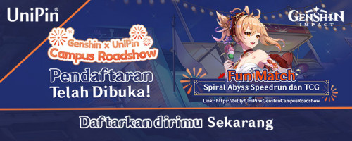 Pendaftar Bisa Dapatin Blessing of Welkin Moon! Yuk Daftar Fun Match di Genshin Roadshow!